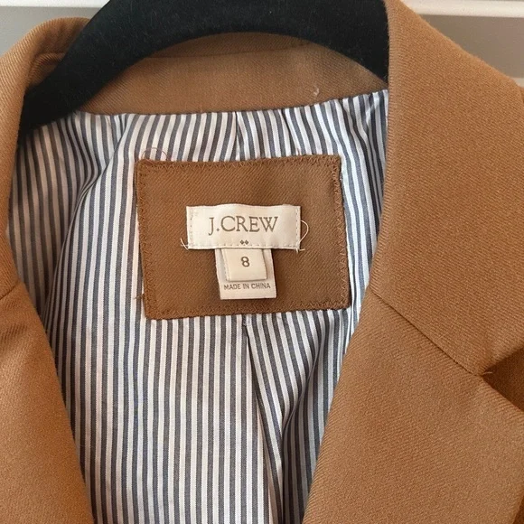 JCREW Tan Blazer Jacket - Picture 2 of 5